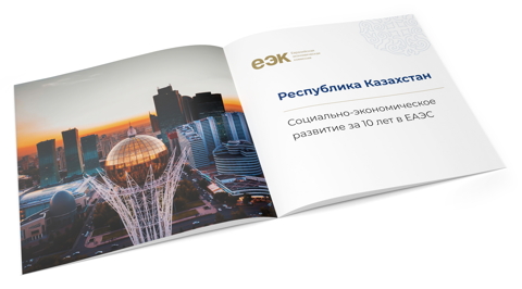 Создание дизайна серии из 5 брошюр для Евразийской Экономической Комиссии