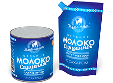 Представляем созданный в агентстве Omnibus новый дизайн упаковки сгущенного молока «Курское»