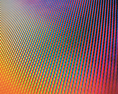"Все цвета телевидения" визуальный образ компании "Комкор ТВ", макросъемка телеэкрана