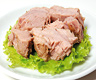 Фотография: Тунец кусочками, снимок для упаковки