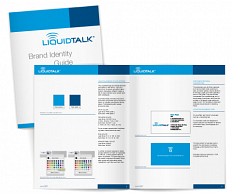Разработка бренд-бука компании LiquidTalk