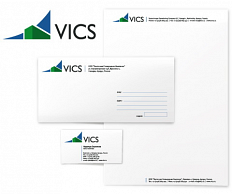 Разработка логотипа и фирменного стиля компании VICS