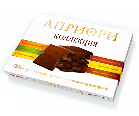 разработка дизайна упаковки шоколада