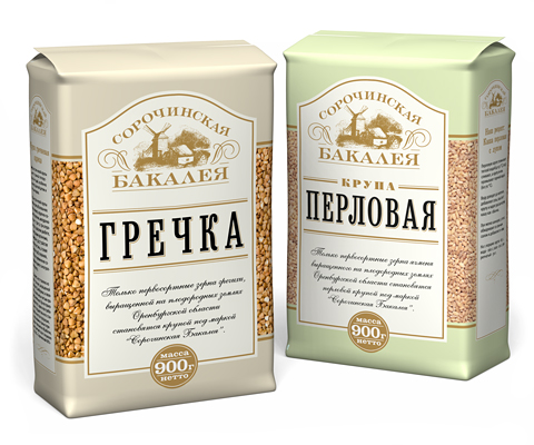 разработка дизайна бакалейных продуктов