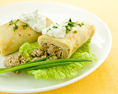 Блинчики с мясом