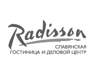 Логотип radisson sas славянская